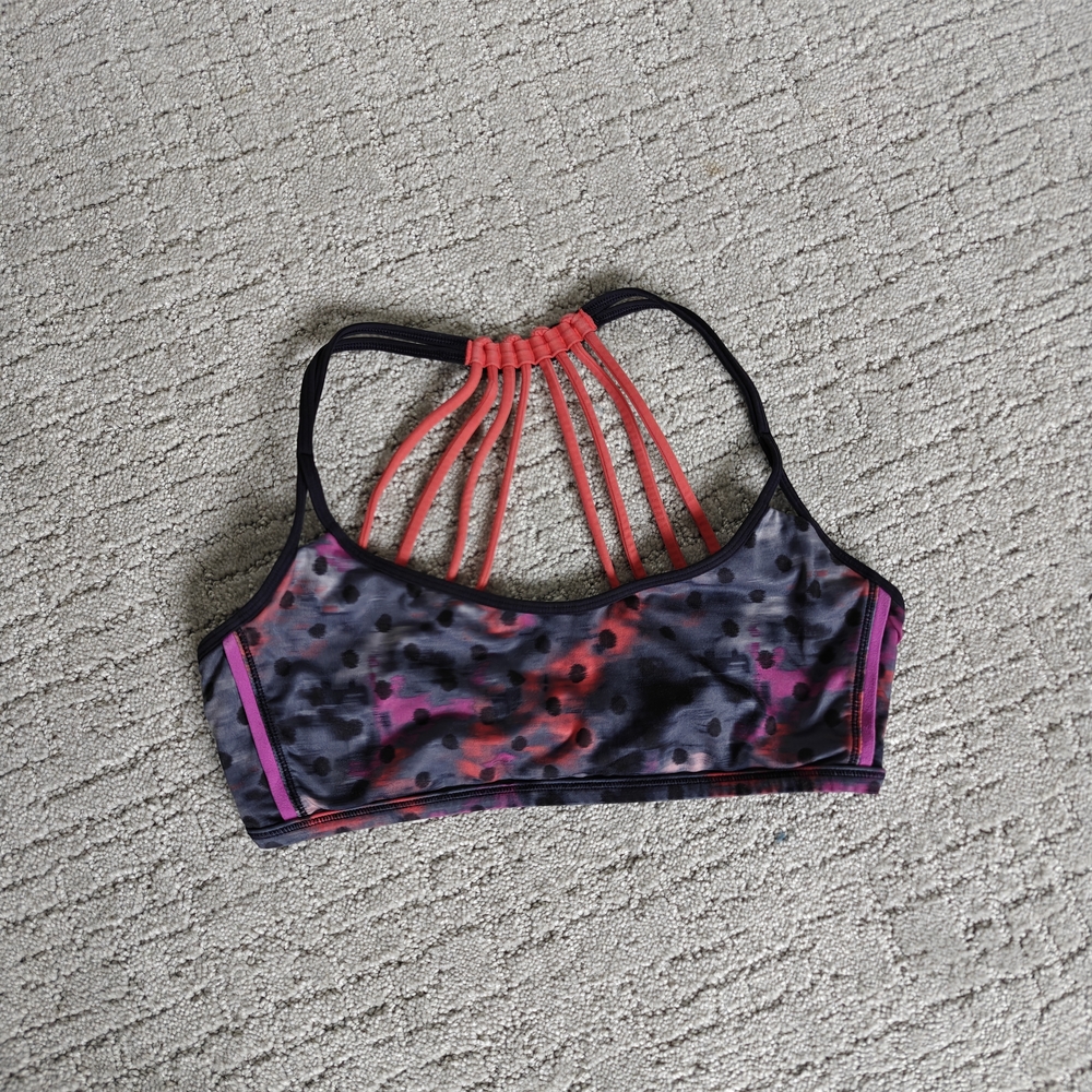 Stylish Women's Swim Top - Pink and Black
